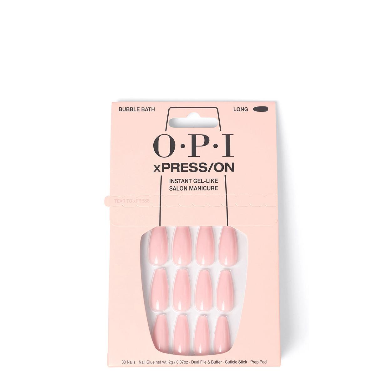 OPI Press On Nails - Bubble Bath Long